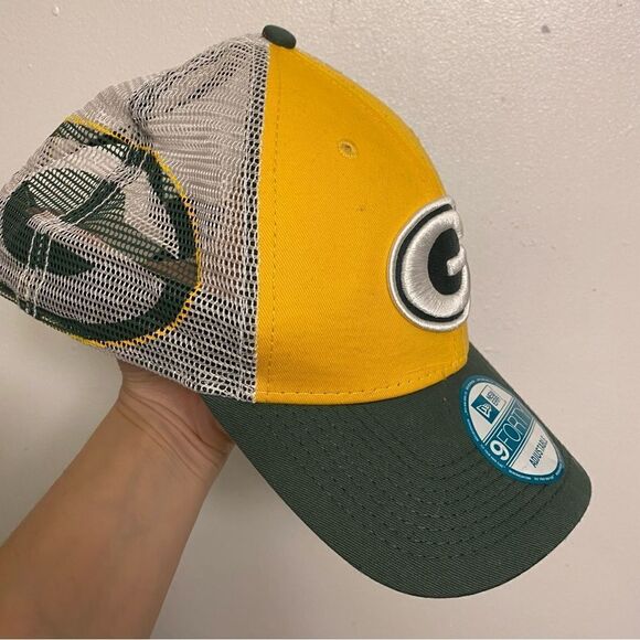New Era GREEN BAY PACKERS NFL NEW ERA 59FIFTY BASIC SNAPBACK HAT CAP - Picture 2 of 7